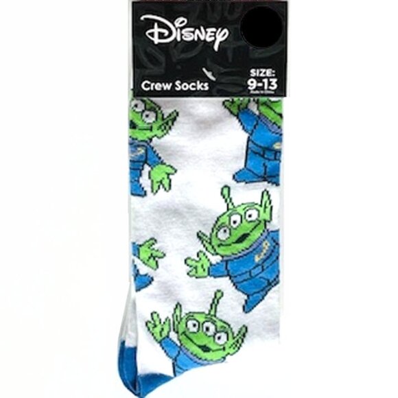 *3/$15* Toy Story Alien Socks - Picture 1 of 3